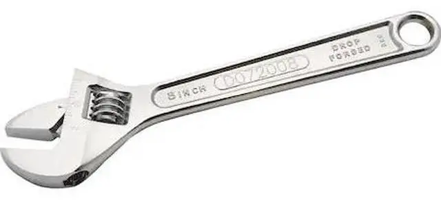 Main image of DYNAMIC D072008 Tools 8" Adjustable Wrench, Drop Forged