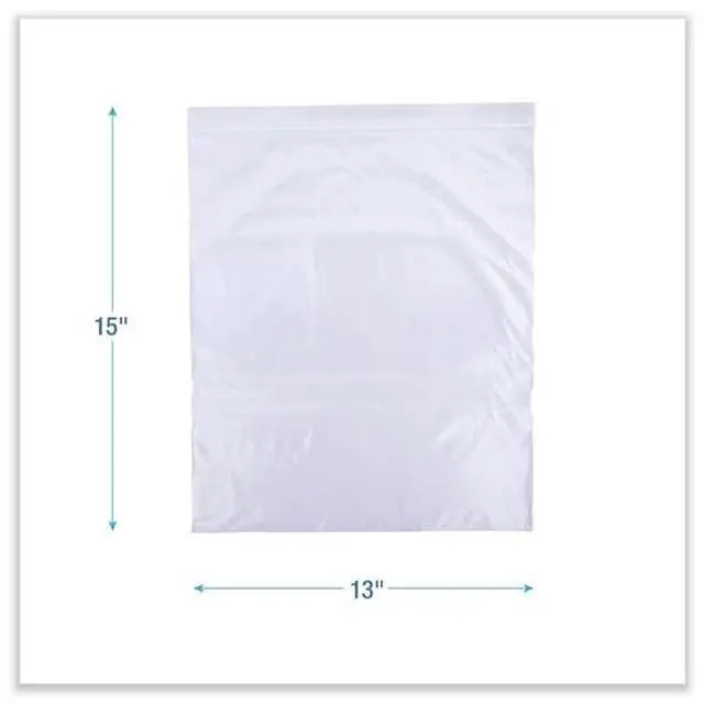 Alt view image 8 of 19 - Boardwalk Reclosable Freezer Storage Bags 2 Gal Clear LDPE 13 x 15 100/Box