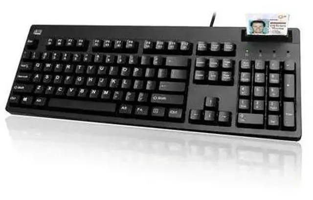 Alt view image 5 of 20 - Taa Smart Card Reader Keyboard