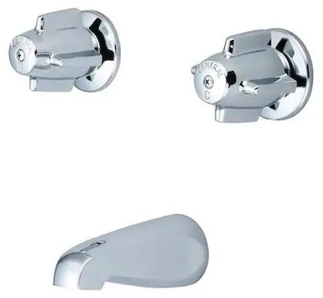 Alt view image 2 of 2 - Central Brass Two Handle Tub Set
