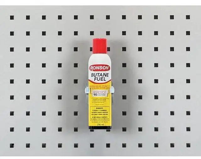 Alt view image 4 of 6 - Triton Products 53130 LocHook 1-1/2-Inch to 2-3/4-Inch Hold Range 3-3/4-Inch Projection Zinc Plated/Chromate Dipped Steel Extended Spring Clip for LocBoard, 5-Pack