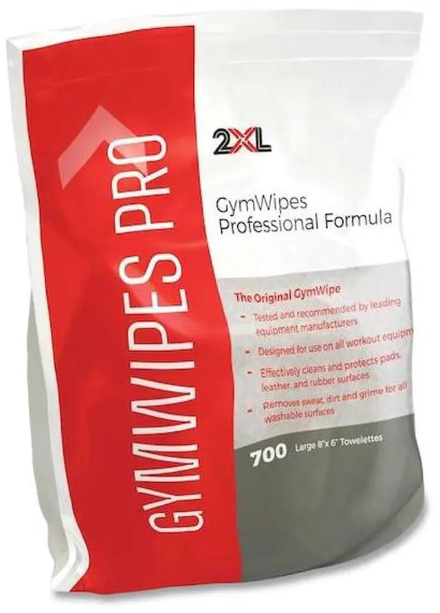 Alt view image 3 of 4 - Antibacterial Gym Wipes, 6 x 8, White