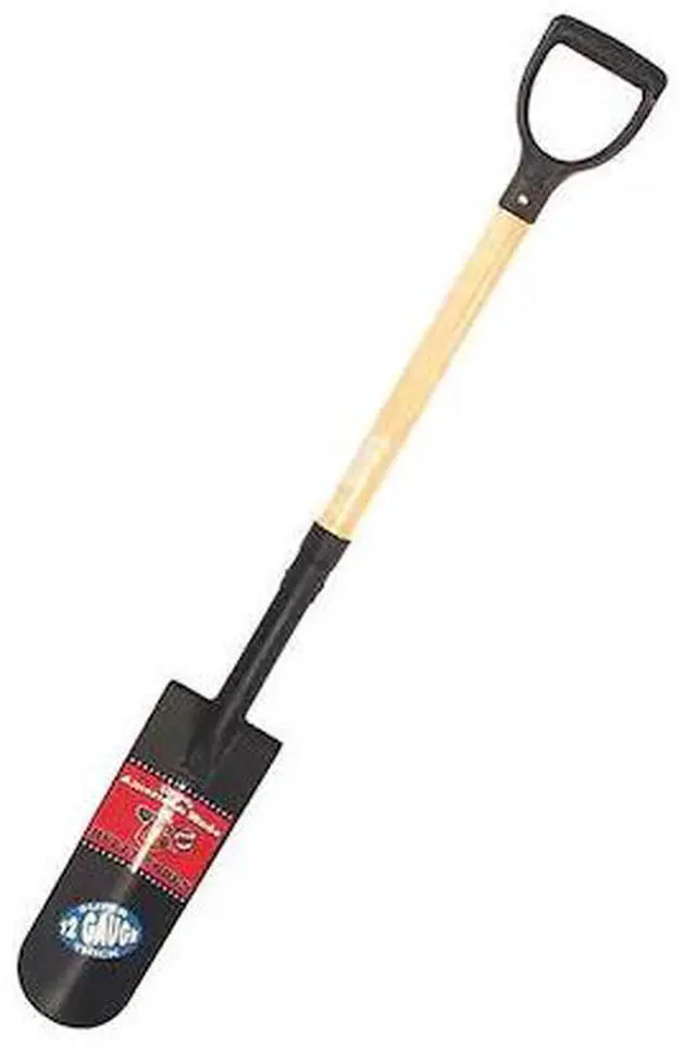 Main image of BULLY TOOLS 72535 Drain Spade,14",12 ga.,American Ash,D-G