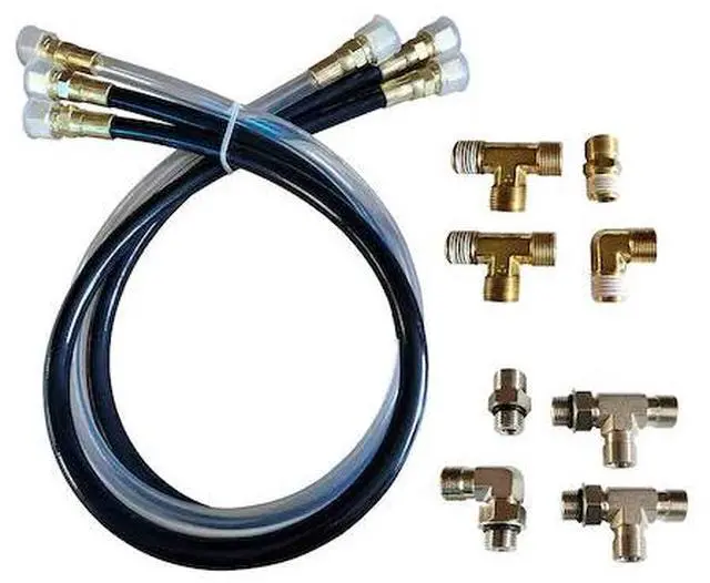 Alt view image 4 of 6 - Si-Tex Autopilot Hydraulic Steering Installation Kit W/Hoses & Fittings