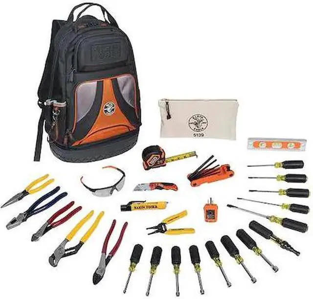 Alt view image 10 of 16 - Electricians Tool Set, Journyman, 28-Piece