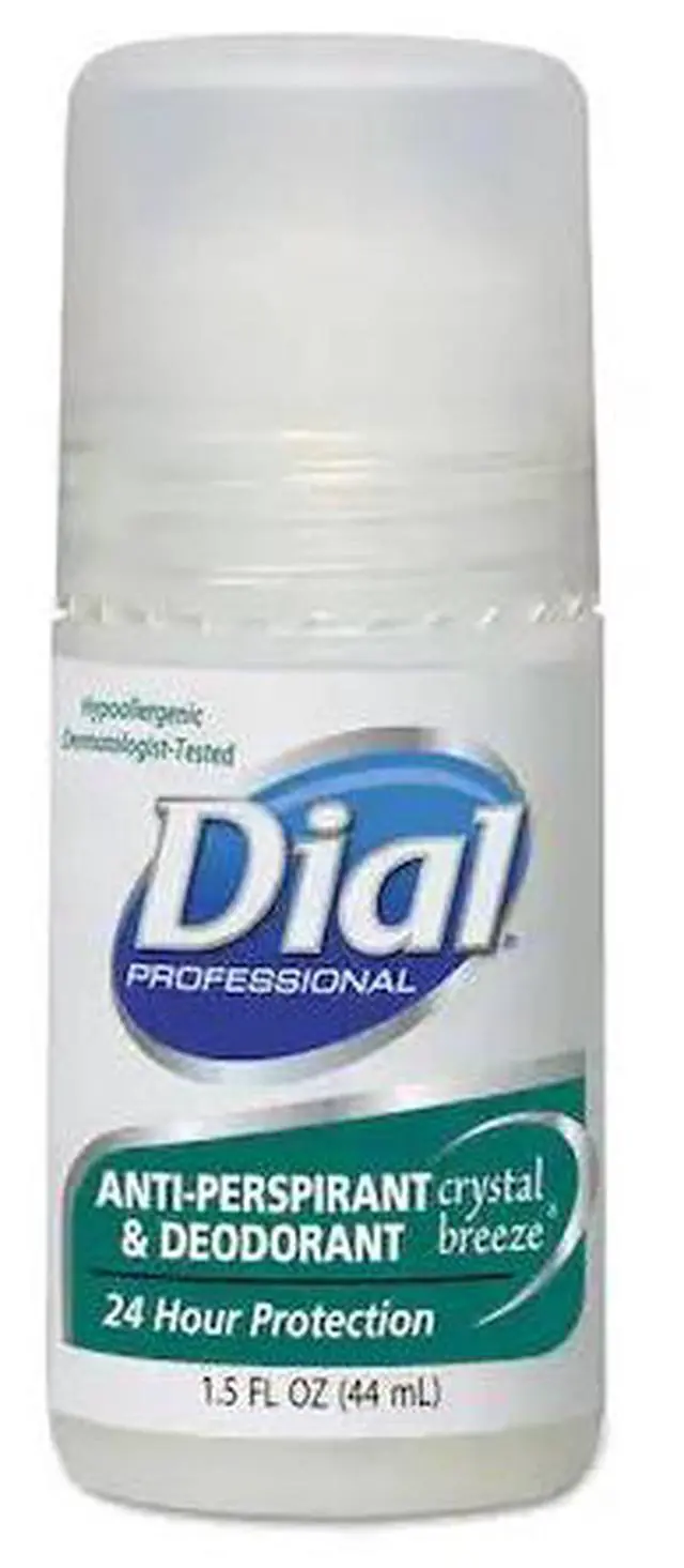 Alt view image 2 of 6 - Anti-Perspirant Deodorant, Crystal Breeze, 1.5oz, Roll-On, 48/Carton 07686