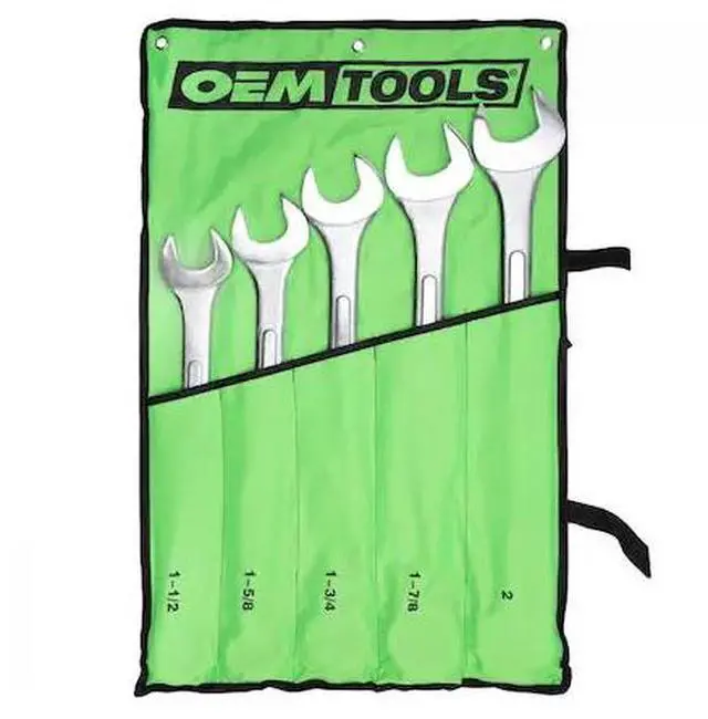 Alt view image 2 of 4 - 5 Pc. SAE Jumbo Wrench Set