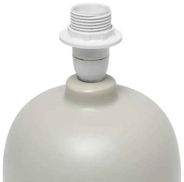 Alt view image 5 of 7 - SIMPLE DESIGNS LT2078-LWG Petite Mid Century Table Lamp, Light Wood and Light