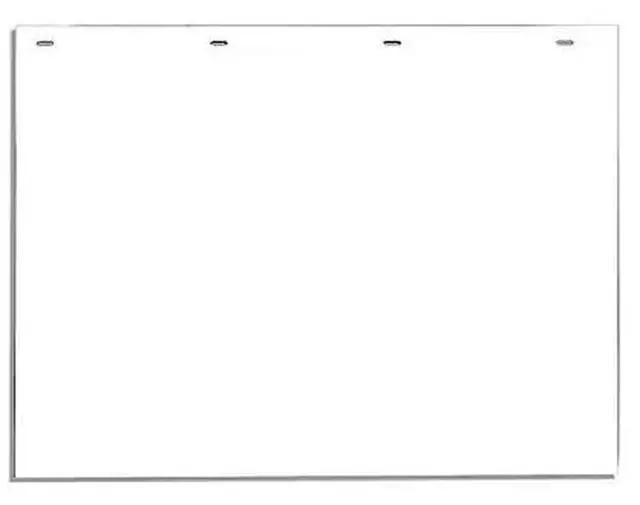 Main image of BUYERS PRODUCTS RC18PPW Mudflap, White, Polymer, 24 x 18 in