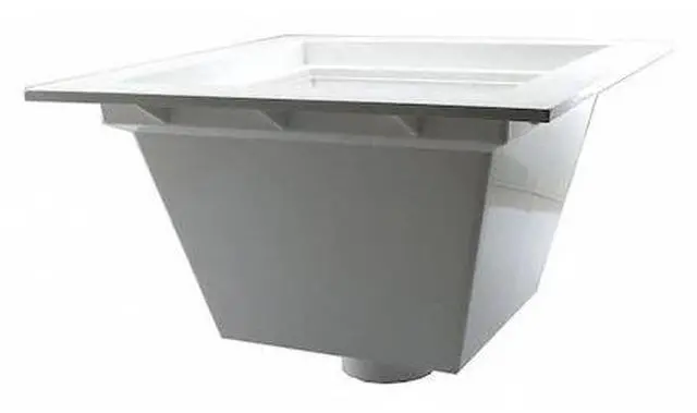 Main image of JONES STEPHENS S59002 Floor Sink Floor Sink, 2" Pipe Dia., PVC