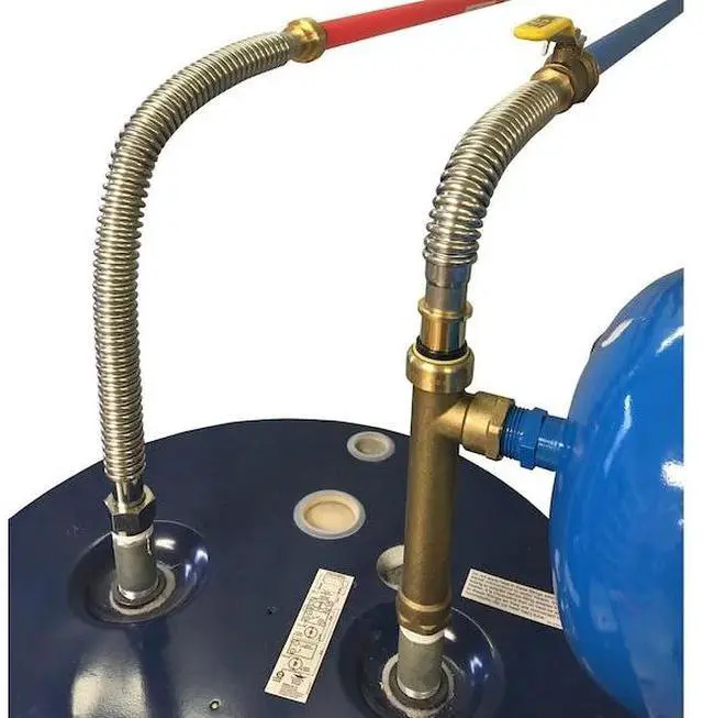 Alt view image 6 of 6 - APOLLO FSBTANKKIT Water Heater Installation Kit with Tank Tee
