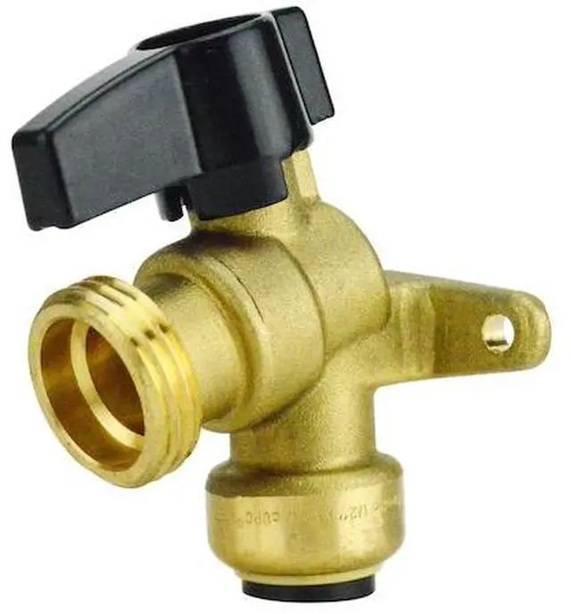 Main image of APOLLO FSBGV1234 1/2 in. Brass Push-To-Connect x 3/4 in. Garden Hose Thread