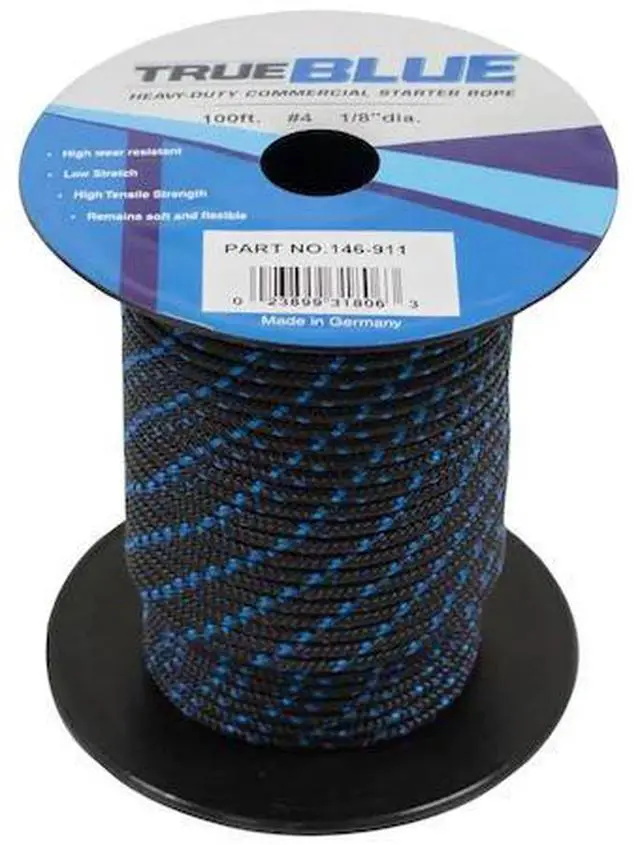 Main image of STENS 146-911 Starter Rope #4 Solid Braid; 146-911 100'