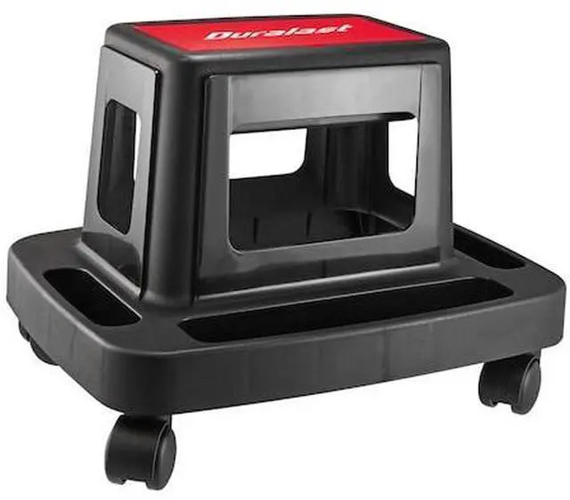 Alt view image 18 of 18 - Powerbuilt Sturdy Heavy Duty Injection Rolling Storage Tray Work Seat - 620526