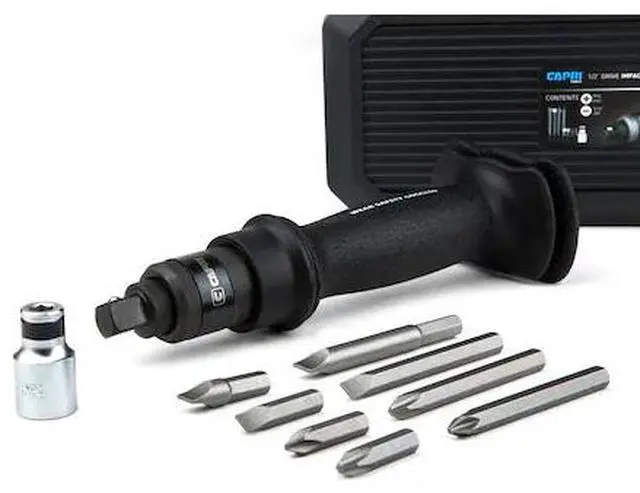 Main image of CAPRI TOOLS 21095 1/2 in Drive Impact Screwdriver Set, 10 pcs