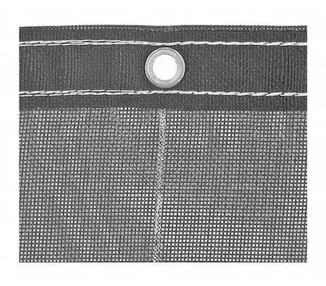 Main image of BUYERS PRODUCTS 3013398 Heavy Duty Black Mesh Tarp 7-1/2 x 28 Foot