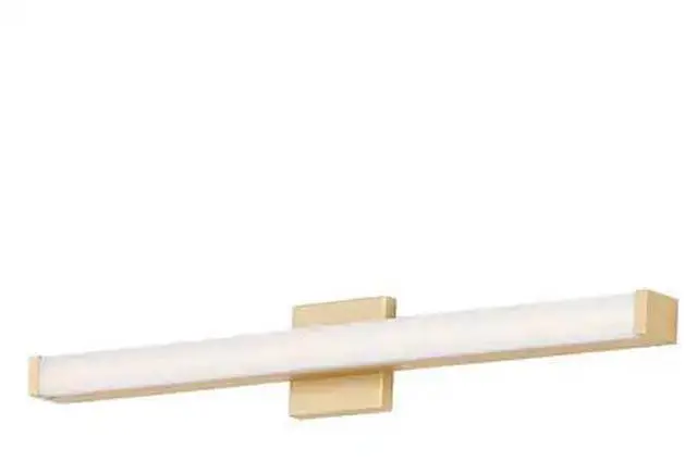 Main image of MAXIM 52004GLD Spec Vanity 1-Light 30" Wide Gold Vanity Light