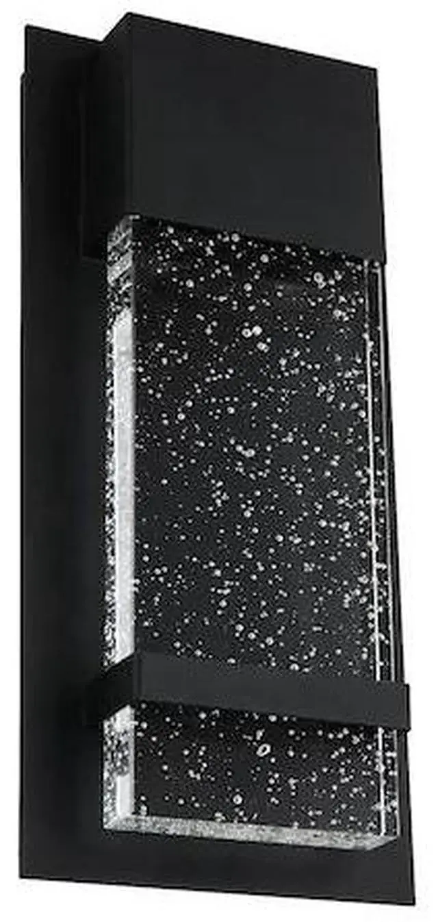 Main image of SUNLITE 81223-SU LED Wall Sconce Rain Glass Panel 13.75" Tall 6.5" Wide 12W