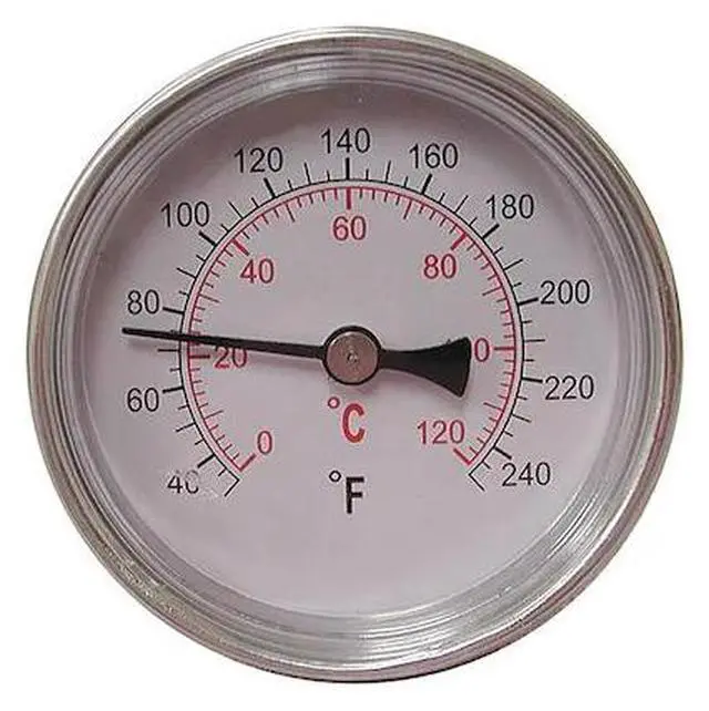 Main image of JONES STEPHENS J40703 Dial Thermometer,1/2" MIP