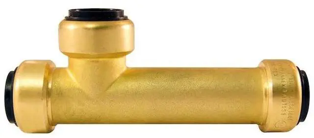 Alt view image 4 of 4 - APOLLO FSBT34SL 3/4 in. Brass Push-To-Connect Slip Tee Fitting
