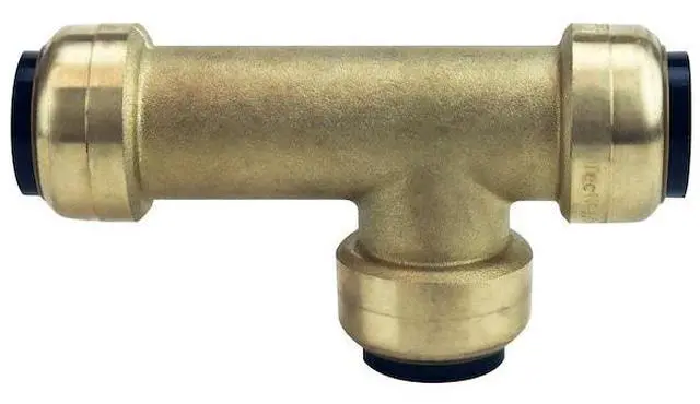 Alt view image 2 of 4 - APOLLO FSBT34SL 3/4 in. Brass Push-To-Connect Slip Tee Fitting
