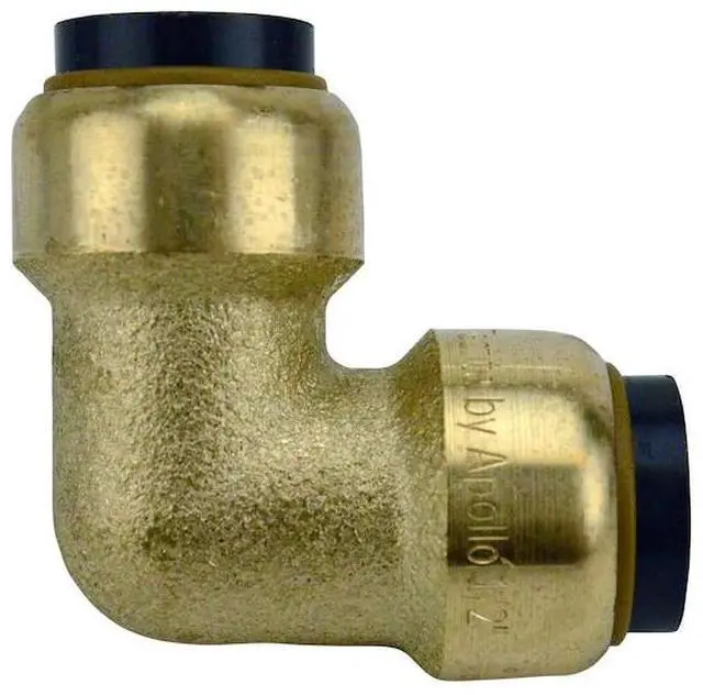 Alt view image 7 of 7 - APOLLO FSBE126JR 1/2 in. Brass Push-To-Connect 90-Degree Elbow Jar (6-Pack), 6PK