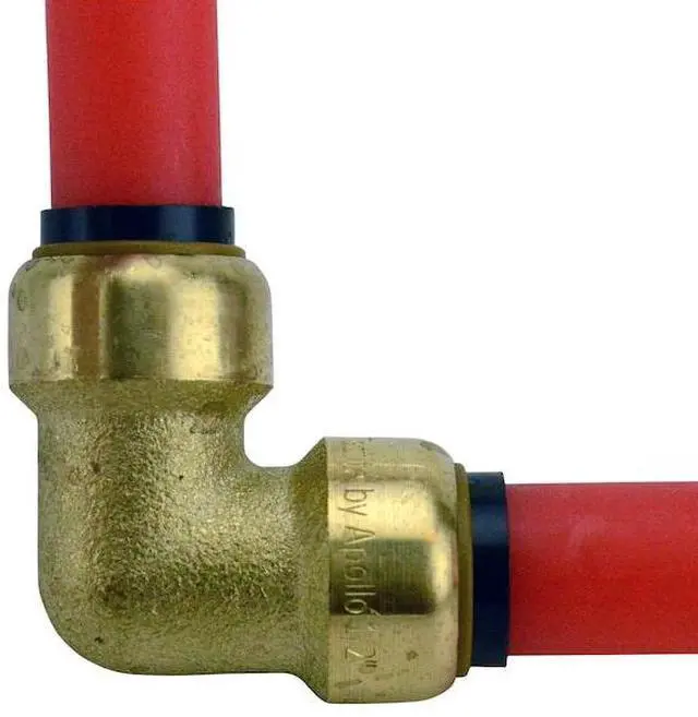 Alt view image 2 of 7 - APOLLO FSBE126JR 1/2 in. Brass Push-To-Connect 90-Degree Elbow Jar (6-Pack), 6PK