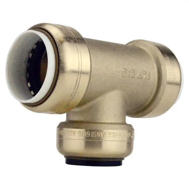 Alt view image 3 of 6 - APOLLO FSBT11CTS1 1 in. IPS x 1 in. IPS x 1 in. CTS Brass Push-To-Connect Slip