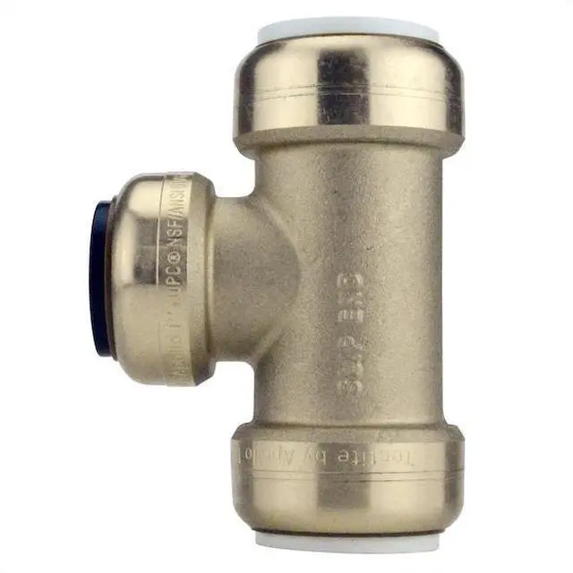 Alt view image 2 of 6 - APOLLO FSBT11CTS1 1 in. IPS x 1 in. IPS x 1 in. CTS Brass Push-To-Connect Slip
