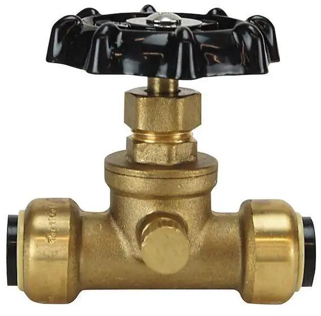 Alt view image 3 of 6 - APOLLO FSBSV12WD 1/2 in. Brass Push-To-Connect Stop Valve with Drain