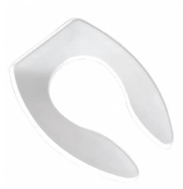 Main image of JONES STEPHENS C108SSC00 Heavy Duty Seat,Wht,Check Hinge,Elngtd Without Cover,