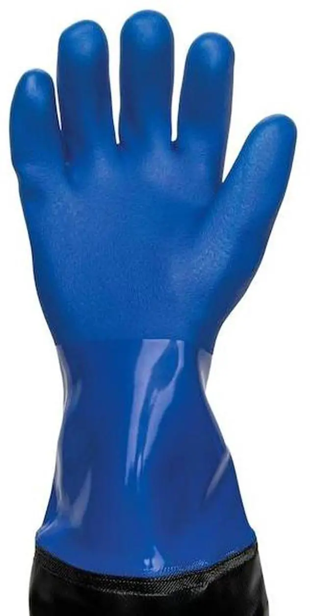 Alt view image 2 of 2 - 212 PERFORMANCE 7015397 Heat and Liquid Resistant Protective Gloves in Blue and