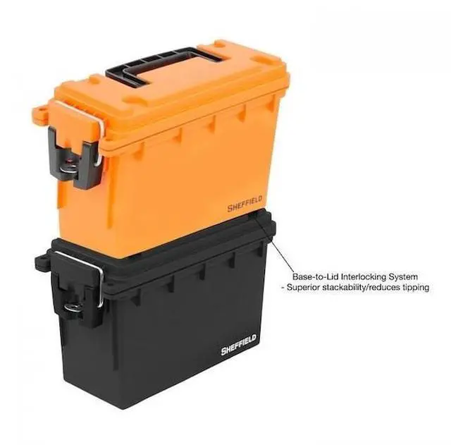 Alt view image 7 of 7 - SHEFFIELD 12630 Field Box, Orange