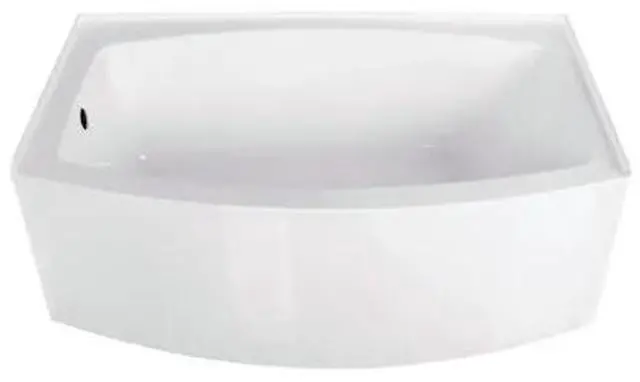 Main image of AQUA EDEN VTDR603222L Alcove Bathtubs, 60 L, 37 W, White, Acrylic