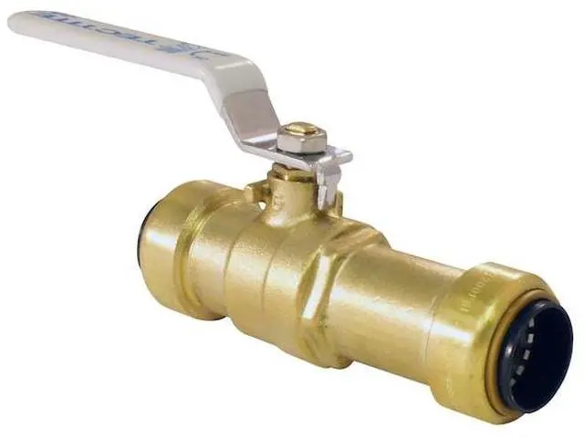 Alt view image 3 of 7 - APOLLO FSBBV34SL 3/4 in. Brass Push-to-Connect Slip Ball Valve