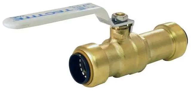 Alt view image 2 of 7 - APOLLO FSBBV34SL 3/4 in. Brass Push-to-Connect Slip Ball Valve
