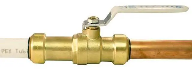 Alt view image 5 of 7 - APOLLO FSBBV34SL 3/4 in. Brass Push-to-Connect Slip Ball Valve