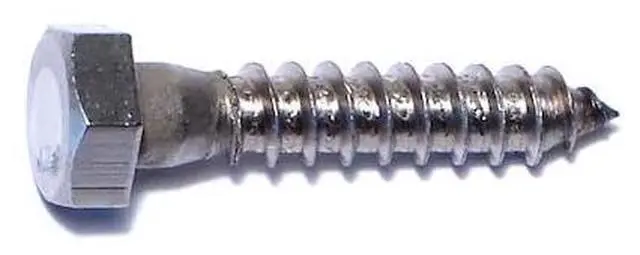 Main image of MIDWEST FASTENER 50635 Lag Screw, 5/16 in, 1-1/2 in, Stainless Steel, Hex Hex
