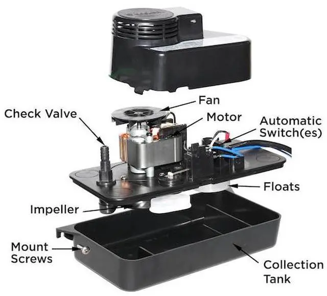 Alt view image 3 of 3 - BECKETT CL202UL Pump-230V Condensate Low Pro