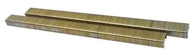 Main image of AIR LOCKER 7110 Staples, 22 ga, Standard Crown, 3/8 in Leg L, Steel, 10000 PK