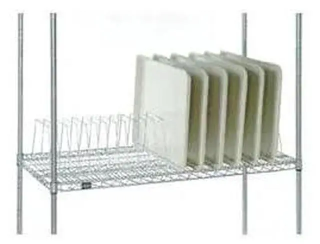 Main image of NEXEL TR1224Z Tray Drying Rack, Poly-Z-Brite, 12L x24D x 8-1/2H