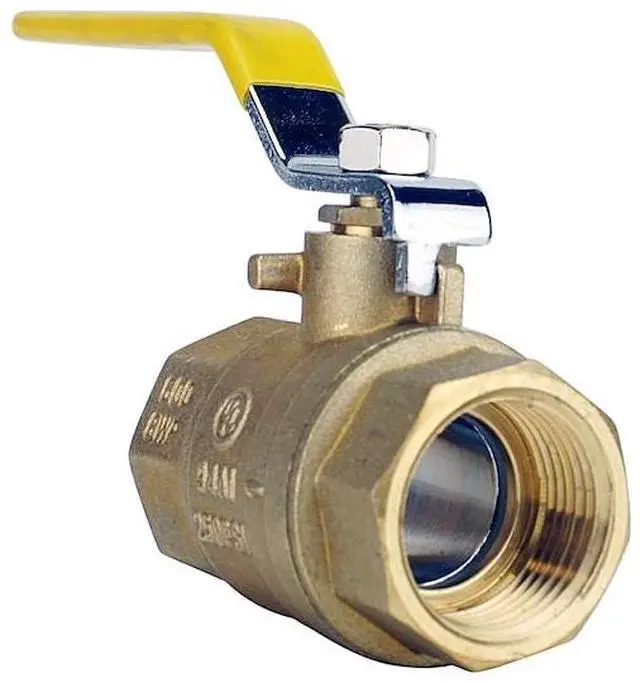 Alt view image 4 of 4 - TMG 94A10501TMG 1 in. Brass FNPT x FNPT Full-Port Ball Valve