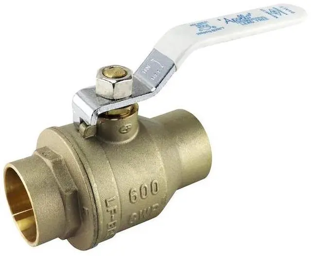 Alt view image 3 of 4 - TMG 94ALF20701TMG 1-1/2 in. Lead Free Brass SWT x SWT Ball Valve