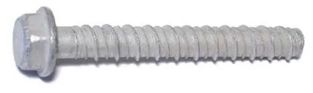 Main image of RED HEAD 08868 Tapcon Concrete Screw, 1/2" Dia., Hex, 4" L, Steel Zinc Plated,