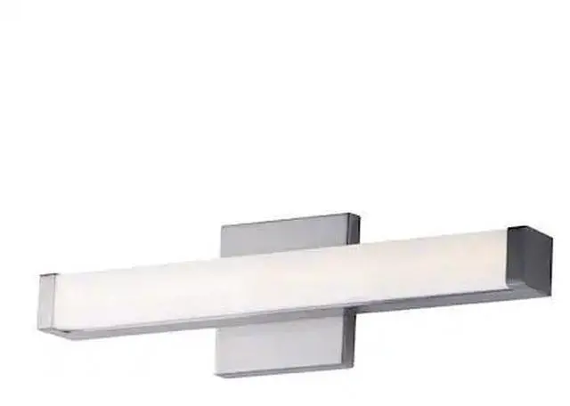 Main image of MAXIM 52000SN Spec Vanity 1-Light 18" Wide Satin Nickel Vanity Light