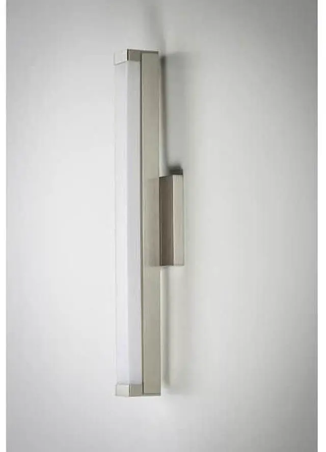 Alt view image 3 of 3 - MAXIM 52000SN Spec Vanity 1-Light 18" Wide Satin Nickel Vanity Light