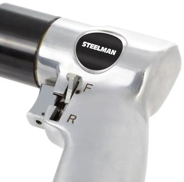 Alt view image 3 of 6 - STEELMAN 1701 3/8" 2 Gear Type Air Drill