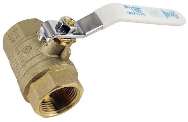 Alt view image 5 of 5 - TMG 94ALF10501TMG 1 in. Lead Free Brass FNPT x FNPT Full-Port Ball Valve