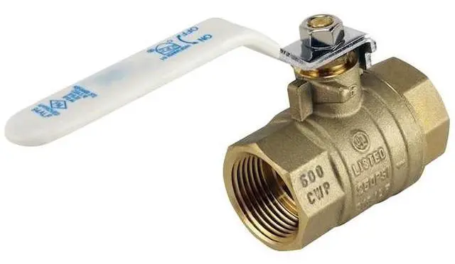 Alt view image 4 of 5 - TMG 94ALF10501TMG 1 in. Lead Free Brass FNPT x FNPT Full-Port Ball Valve