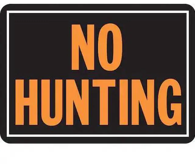 Main image of HY-KO A00806 No Hunting Sign 9.25" x 14", 12PK